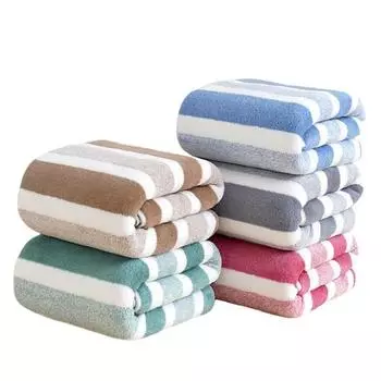 Утолщенное впитывающее банное полотенце, мягкое полотенце для лица для дома, 1 шт. 35*75cm(small) зелёный