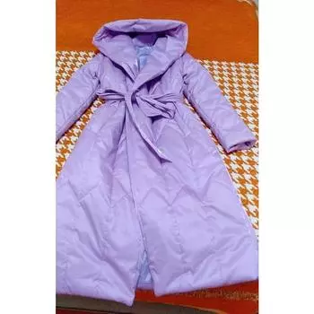 Утолщенное зимнее длинное пальто для женщин в корейском стиле, облегающее, с поясом, свободная верхняя одежда, одежда M белый