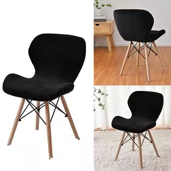 Утолщенные чехлы для стульев с защитой от царапин, чехлы для стульев из эластичного спандекса для столовой, кухни, вечеринки, домашнего декора 9