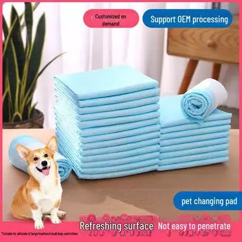 Утолщенные дезодорирующие подушечки для сбора мочи у собак - Одноразовые и впитывающие подгузники для домашних животных Trial Pack S Size 33x45cm 20 Pieces