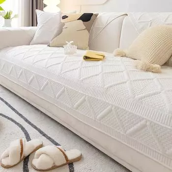 Утолщенные хлопковые чехлы для диванов, детские коврики для домашних животных, диваны, полотенца, противоскользящая защита для дивана, съемный чехол для дивана, одеяло для гостиной 1pc 30x50 pillowcase