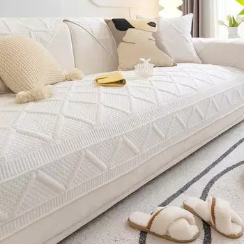 Утолщенные хлопковые чехлы для диванов, детские коврики для домашних животных, диваны, полотенца, противоскользящая защита для дивана, съемный чехол для дивана, одеяло для гостиной 70x70