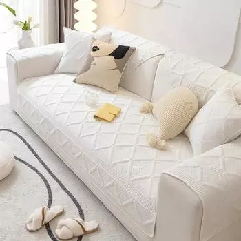 Утолщенные хлопковые чехлы для диванов, детские коврики для домашних животных, диваны, полотенца, противоскользящая защита для дивана, съемный чехол для дивана, одеяло для гостиной 70x70