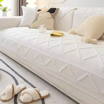 Утолщенные хлопковые чехлы для диванов, детские коврики для домашних животных, диваны, полотенца, противоскользящая защита для дивана, съемный чехол для дивана, одеяло для гостиной 70x70