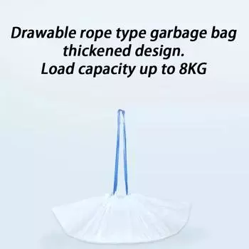 Утолщенные мешки для кошачьего туалета 3 рулона/60 шт. Большие мешки для кошачьего туалета Подкладка Мешок с песком для котят Средства для сбора экскрементов домашних животных Чистящие средства 30X72CM