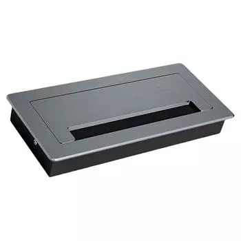 Утолщенные настольные кабельные органайзеры-громметы с щеткой Домашний офисный органайзер для шнуров Вставки Прямоугольные крышки для кабельных отверстий 2