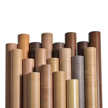 Утолщенные огнестойкие самоклеящиеся обои с текстурой дерева Декоративные наклейки для дома, офиса, отеля Декоративная пленка 40cm*5m