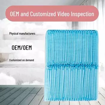 Утолщенные подгузники для домашних животных: 100 впитывающих дезодорирующих подушечек для собак, кошек и кроликов Trial Pack S Size 33x45cm 20 Pieces