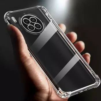 Утолщенные противоударные прозрачные мягкие чехлы для телефонов Huawei Honor 50 Lite, чехол NTN-L22, прозрачная задняя крышка 6,67 дюйма nova 8i For Huawei nova 8i чистый