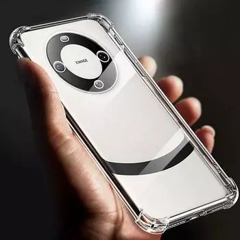 Утолщенные противоударные прозрачные мягкие чехлы для телефонов TPU с подушкой безопасности для Huawei Mate 60 Pro plus, чехол 5 г ALN-AL10, прозрачная задняя крышка 6,82 дюйма For Mate 60 Ppo Plus чистый