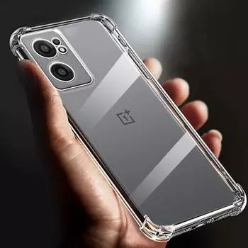 Утолщенные противоударные прозрачные мягкие чехлы для телефонов TPU для OnePlus Nord CE 2, чехол 5G, прозрачная задняя крышка 6,43 дюйма, IV2201, Funda For Nord CE 2 5G чистый