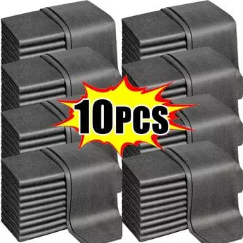 Утолщенные салфетки Magic Cleaning Cloths из микрофибры для мытья посуды, многоразовые салфетки для протирки стекол автомобиля, полотенца для бытовой техники и кухни 1PC