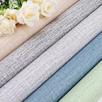 Утолщенные самоклеящиеся обои водонепроницаемые влагостойкие устойчивые к плесени декоративные настенные наклейки фоновые настенные наклейки 50cmX2.8m розовый