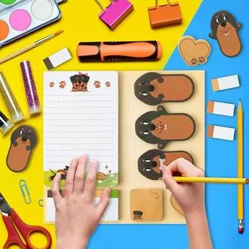 Утолщенные самоклеящиеся стикеры для заметок, симпатичные квадратные блокноты для заметок, самоклеящиеся записки, подарок для детей Style 8