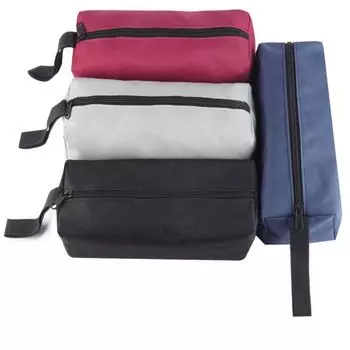 Утолщенные сумки для хранения, сумка с застежкой-молнией, органайзер для инструментов электрика чёрный