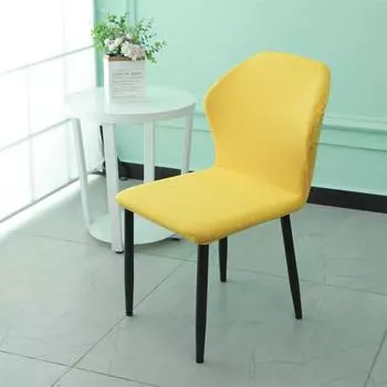 Утолщенный эластичный чехол на стул с кукурузным рисунком, чехол на обеденный стул для отеля, ресторана, дома H