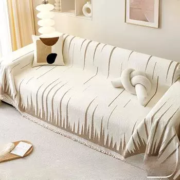 Утолщенный чехол для дивана Bejirog, ткань, подушка для дивана, осенне-зимний чехол, одеяло, универсальный чехол для дивана, полотенце 180*130cm
