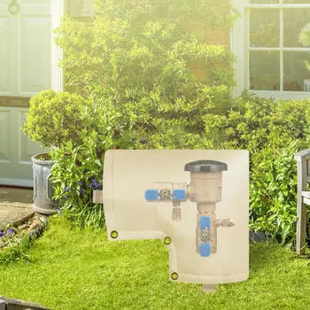 Утолщенный чехол для зимнего садового крана из ткани Оксфорд 13x12,2 дюйма, многофункциональный, водонепроницаемый