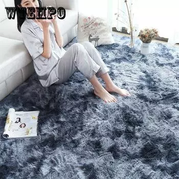 Утолщенный домашний ковер для спальни, милый ковер для девочки, полный сетчатого красного ветра, прикроватное одеяло для гостиной, журнальный столик, домашний коврик 80*160cm