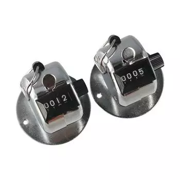 Утолщенный металлический ручной счетчик счетчиков. Механические счетчики кликов для спортсменов Hand Tally Counter