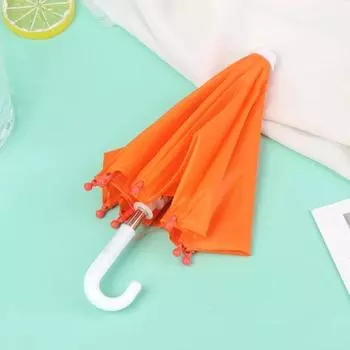 Утолщенный мини-зонтик Забавный детский зонтик Игровой реквизит для фотосъемки Кукла Дождевик Кукольный домик