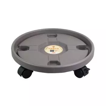 Утолщенный подвижный поднос, пластиковая ваза с роликовым круглым шасси, горшок, подвижный держатель для горшков, универсальный