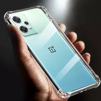 Утолщенный противоударный чехол из прозрачного ТПУ для телефона OnePlus Nord CE 2 Lite 5G, прозрачная задняя крышка 6,59 дюйма CPH2381 CPH2409 For Nord CE2 Lite 5G чистый