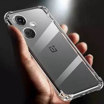 Утолщенный противоударный прозрачный мягкий чехол для телефона TPU с подушкой безопасности для Oneplus Nord CE3 5g прозрачная задняя крышка nordCE 3 Funda Cases for Nord CE3 5G