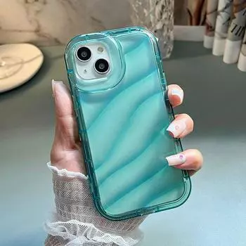 Утолщенный прозрачный чехол для телефона из бампера для iPhone 11 12 13 14 15 Pro Max, чехлы для iPhone XS XR X 7 8 6 6S Plus SE, мягкий чехол из ТПУ For iPhone SE 2022