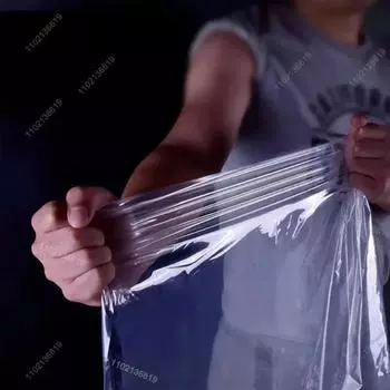 Утолщенный прозрачный водонепроницаемый брезент для сада, непромокаемый прозрачный полиэтиленовый брезент, укрытие для растений, изоляционная ткань для сарая с люверсами 1x1m