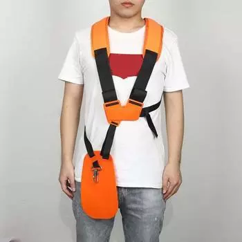 Утолщенный ремень для триммера, утолщенный удобный двухцветный утолщенный ремень для газонокосилки чёрный