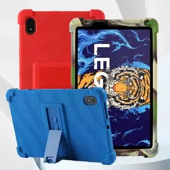 Утолщенный силиконовый чехол с 4 уголками и подставкой для Lenovo Legion Y700, чехол 8,8 дюйма, модель игрового планшета: ТБ-9707F ТБ-9707X Legion Y700 красный