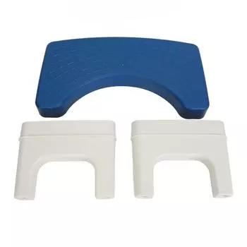 Утолщенный стульчик для унитаза, приседание, ступенька, стульчик для ног, нескользящая поверхность, устойчивый, крепкий, для приседаний