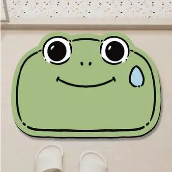 Утолщенный туалет из трех частей, впитывающий фланелевый коврик для ванной комнаты 40*60cm