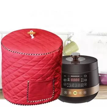 Утолщенный защитный чехол для скороварки, пылезащитный чехол для рисоварки, кухонный прибор 8 Quart чёрный