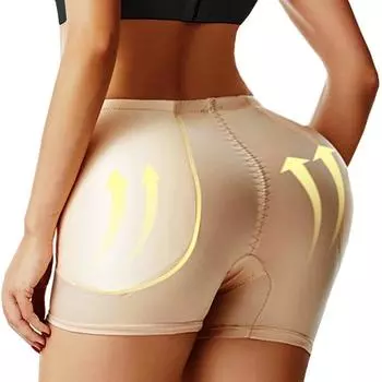 Утягивающее женское нижнее белье для похудения, утягивающее белье, корректирующее бедра, сексуальные утягивающие трусики для живота M