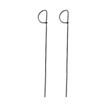 Утягивающие серьги-кабели для лица Новые серьги-кабели для женщин Темпераментные серьги Длинные серьги Цепочка для ушей