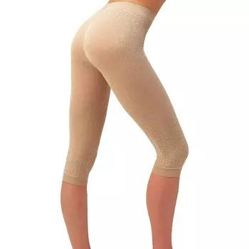 Утягивающий пояс Look magic up 100D длина Бежевый LL [ENYA-KARIN] 7/8 бежевый