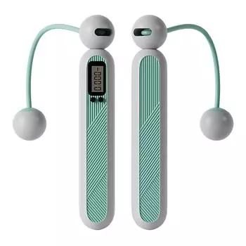 Утяжеленная беспроводная скакалка с подставкой для фитнес-упражнений для поступления в старшую школу