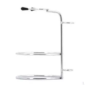 Утяжеленное основание, съемная двойная кромка, прочная подставка для кисточек для бритья, чаша, держатель для кружки