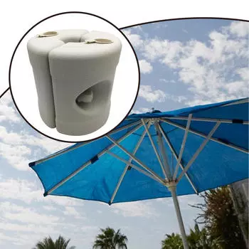 Утяжелитель для основания уличного зонта Сверхпрочная подставка для пляжного зонта Ветрозащитный навес для