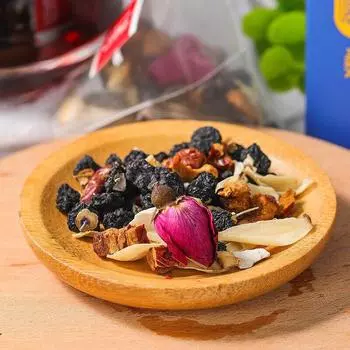 Утренний чай C Ночной чай A, чай с лимоном и опунцией, чай из шелковицы и черной дерезы с розой Lemon prickly pears (8g * 10 packs)