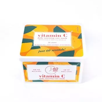 Утренняя маска для ежедневного ухода Jeju Indie Vitamin C, 1 шт., 1 шт.