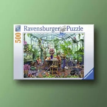 Утро в тепличном саду, пазл Ravensburger из 500 деталей, популярная корейская настольная игра