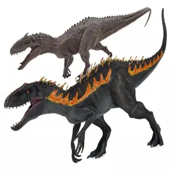 UTST набор фигурок динозавров Indominus Rex для детей Indominus Rex игрушка динозавра в подарок Indominus для детей 6+ (Черный + Мини) чёрный