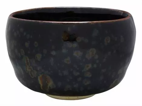 Utsuwa Roan Чаша для матча с маслом в каплях 560 мл Mino Ware Kichiho Kiln Чаша для матча