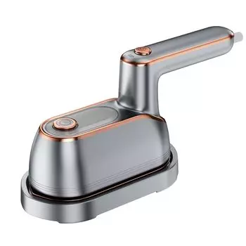 Утюг Паровой утюг Handy Iron Отпариватель для одежды Оставляем на вешалке Маленький Компактный Складной Утюг Airon Мощный Постоянный Пар Разглаживает Складки Легкий