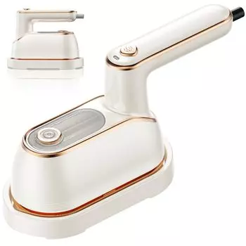 Утюг паровой утюг отпариватель для одежды на вешалке дезинфицирующий дезодорирующий компактный мини портативный удобный утюг портативный утюг 150 мл с подставкой для дома/бизнеса