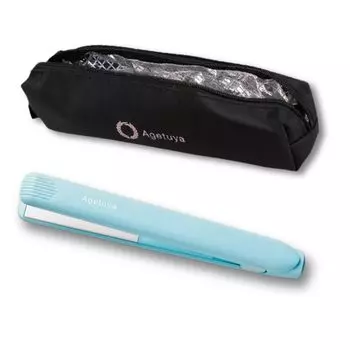 Утюжок для волос Agetsuya для использования за рубежом Утюжок для волос Agetsuya Pro Straight (Акваминт) Титан 220 Box dent специальная цена Agetsuya