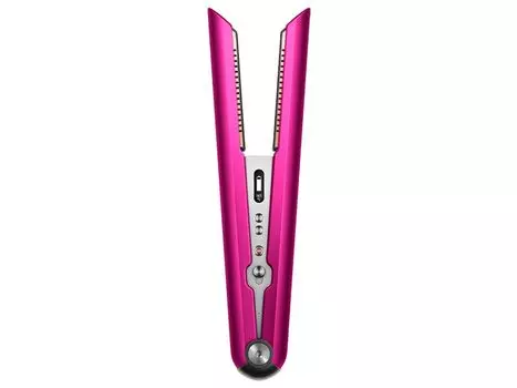Утюжок для волос Dyson Dyson Cordless Straight Curl с чехлом для хранения Nickel Гарантия на приобретенный товар Corrale™ (HS07 ФБН) Фуксия/Яркий [2
